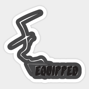 Equipped Sticker